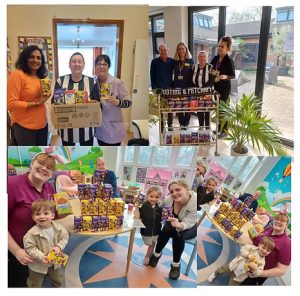 240 Easter Eggs Distributed to Local Charities by Tooting and Mitcham United FC
