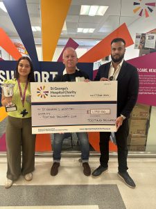 Tooting Delivery St Georges Cheque