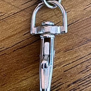 Tooting and Mitcham Keyring with Trolley Disc