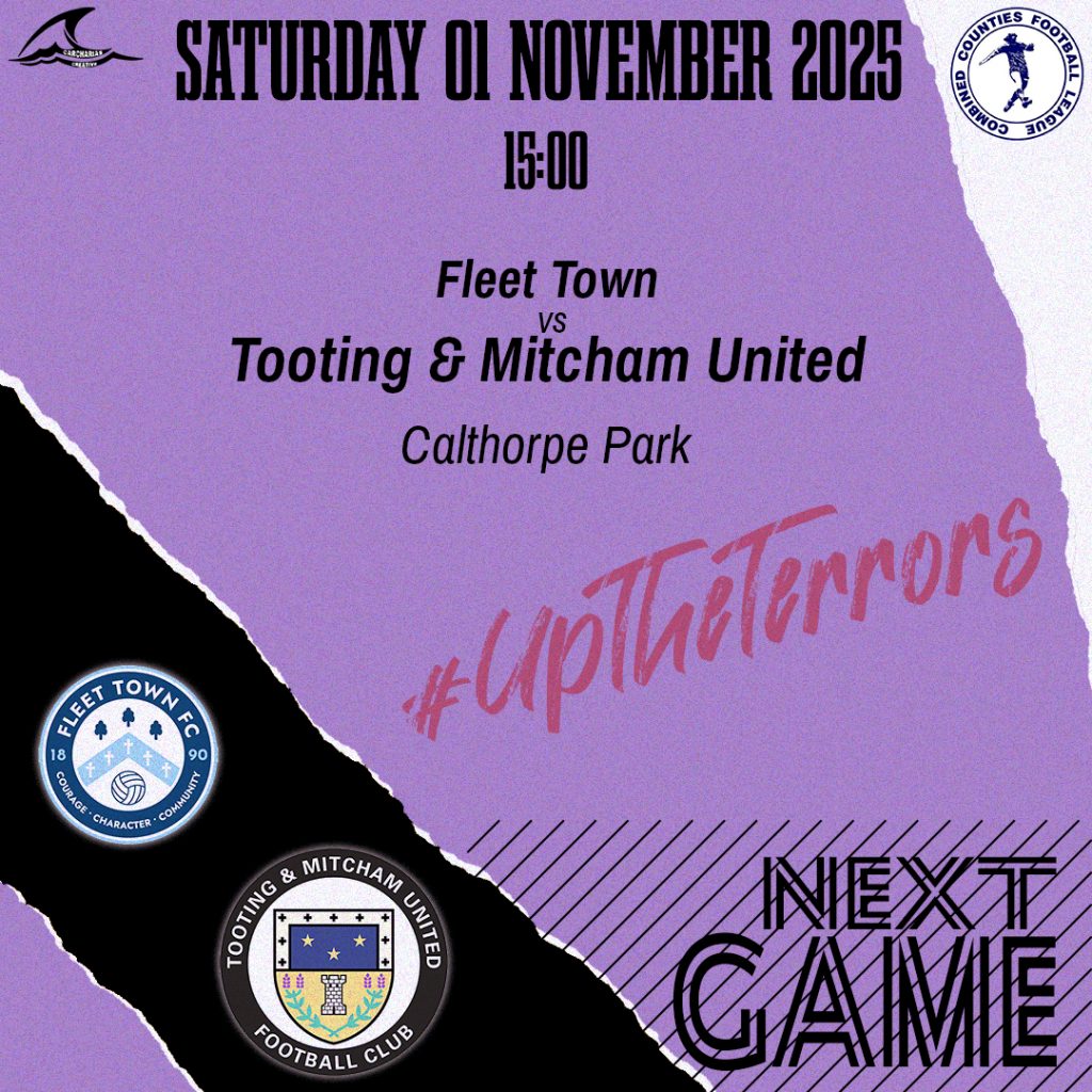 01.11.2025 - Fleet Town (A) - (Next Match)