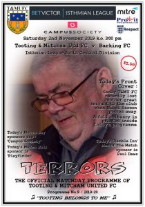 Nigel Sarson Tooting and Mitcham