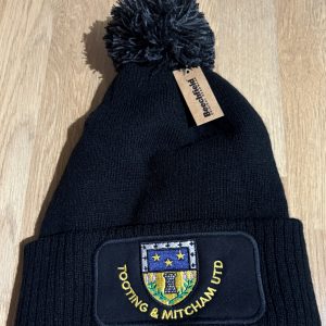 Tooting and Mitcham Booble Hat - Black