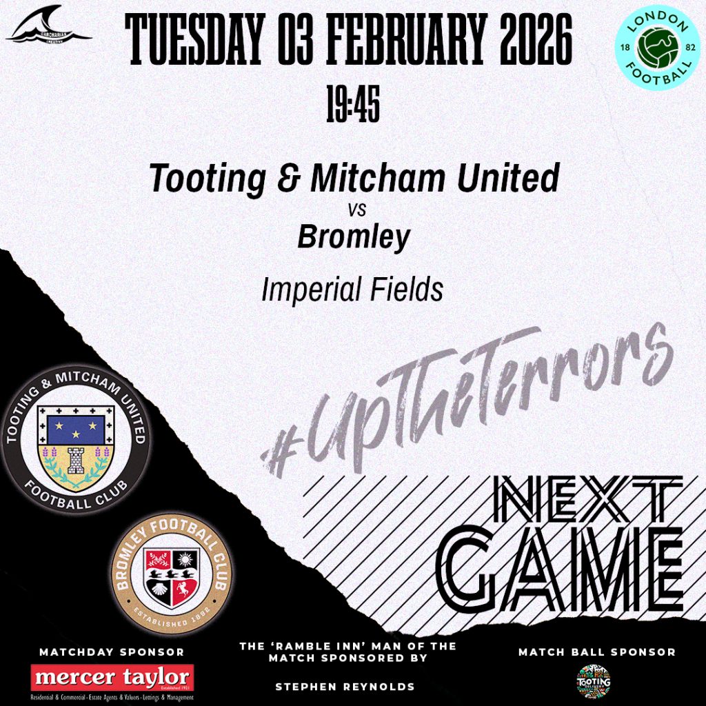 03.02.2026 - Bromley (H) - (Next Match)