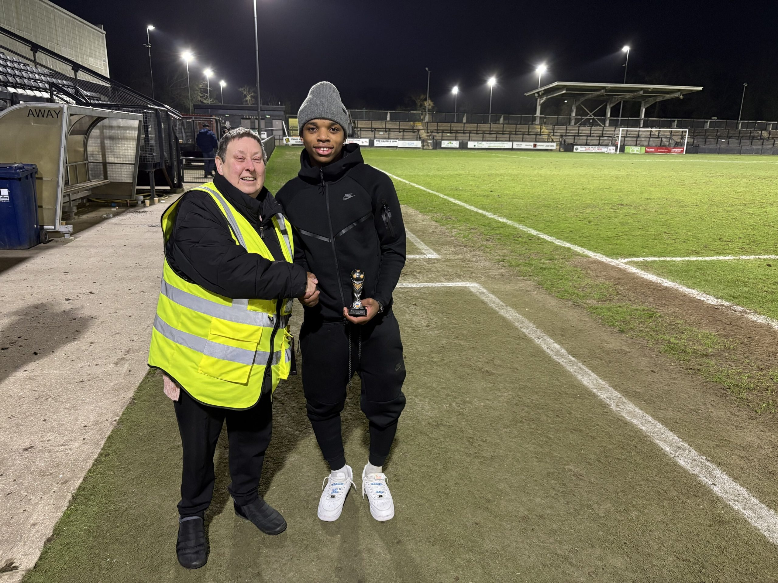 Geovanni Johnson MOTM v Cheshunt 3 March 2026