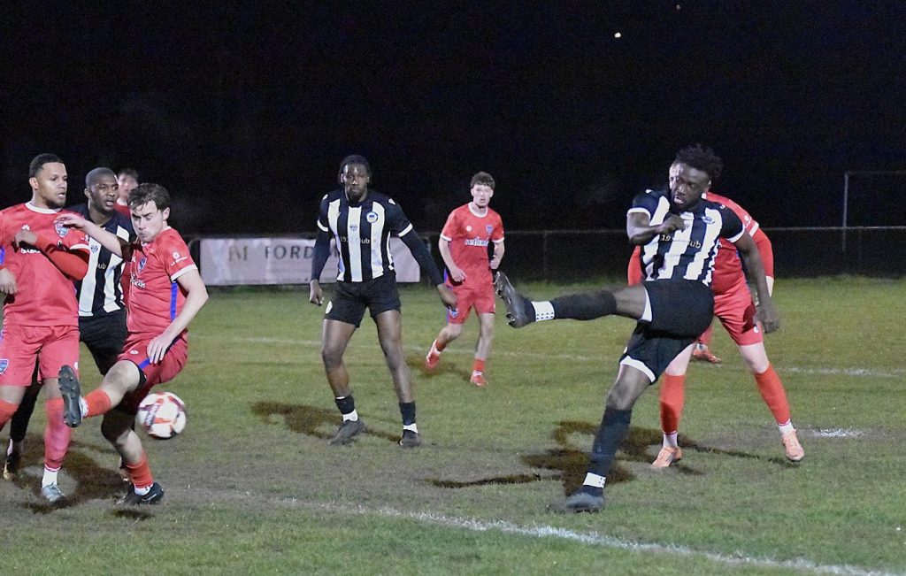 Habeeb Adepoju Scores against Knaphill - 17 March 2026