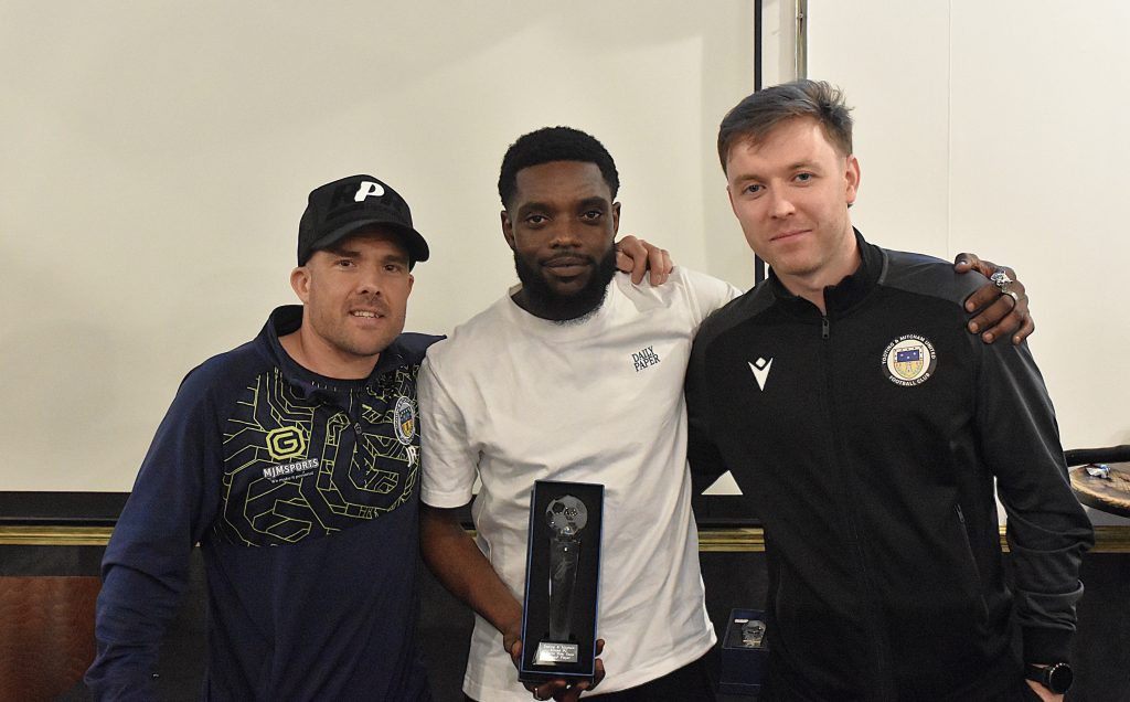 Conor Melody and Jordy Ndozid - Joint Winners of Players Player Award 2025-26