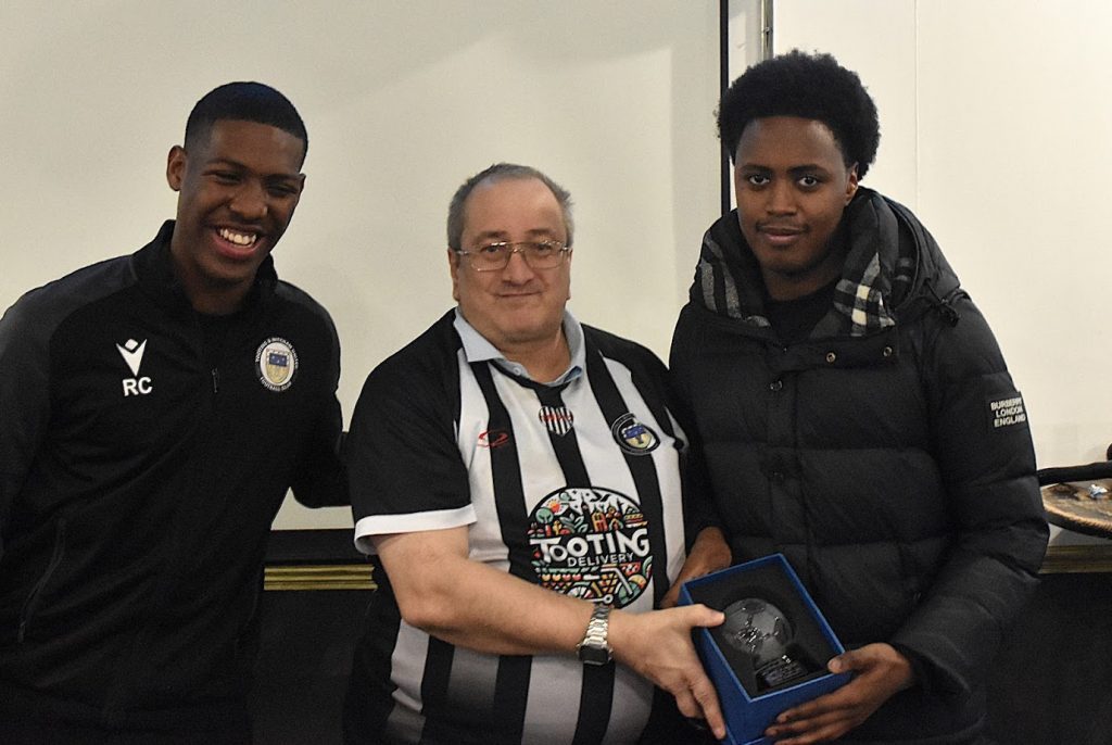 Dante Walker - U23s Top Goalscorer - 2025-26