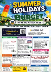 Merton Summer Holidays on a Budget