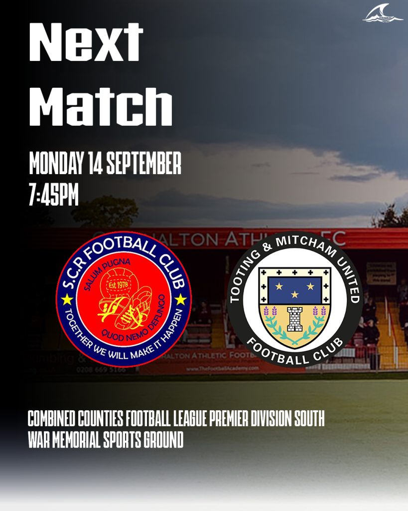 14.09.2026 - Sutton Common Rovers (A) - Next Match