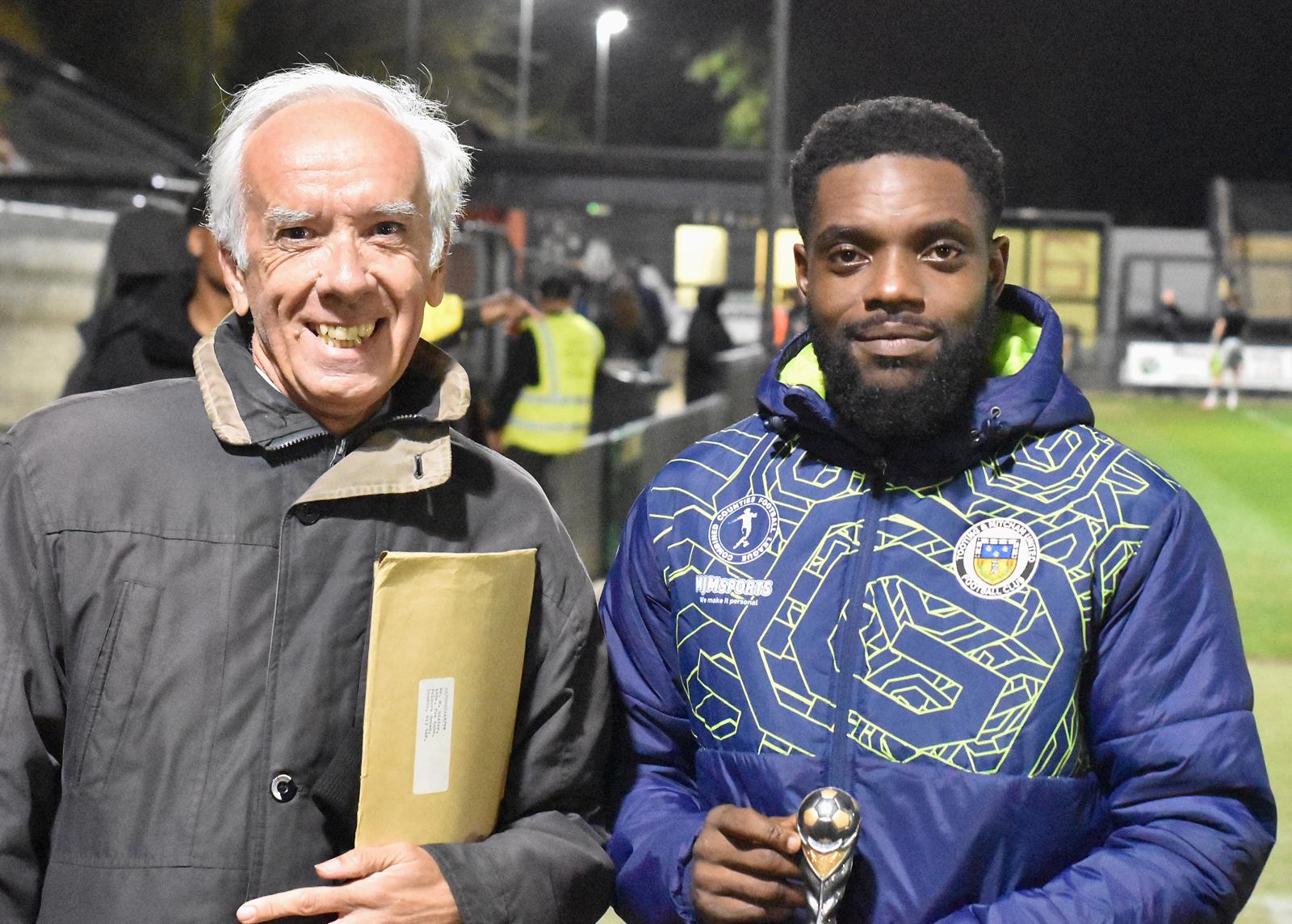 Jordy Ndozid - MOTM v Cray Wanderers 13 October 2026